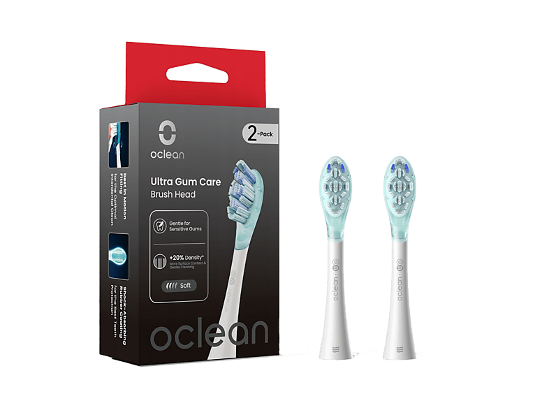 Końcówki do szczoteczki OCLEAN Ultra Gum Care 2 szt. Biały