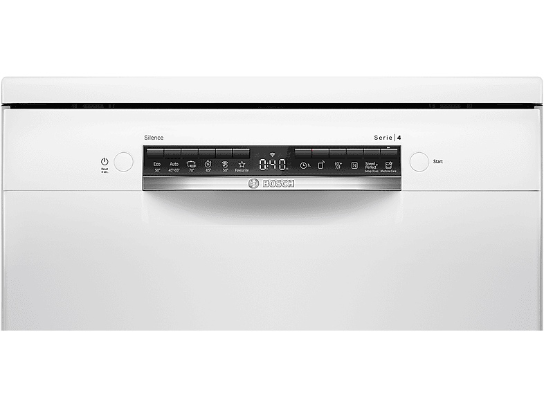 BOSCH SMS4HVW14E Serie 4 Geschirrspüler (Freistehend mit Unterbaumöglichkeit, 600 mm breit, 46 dB (A), C)