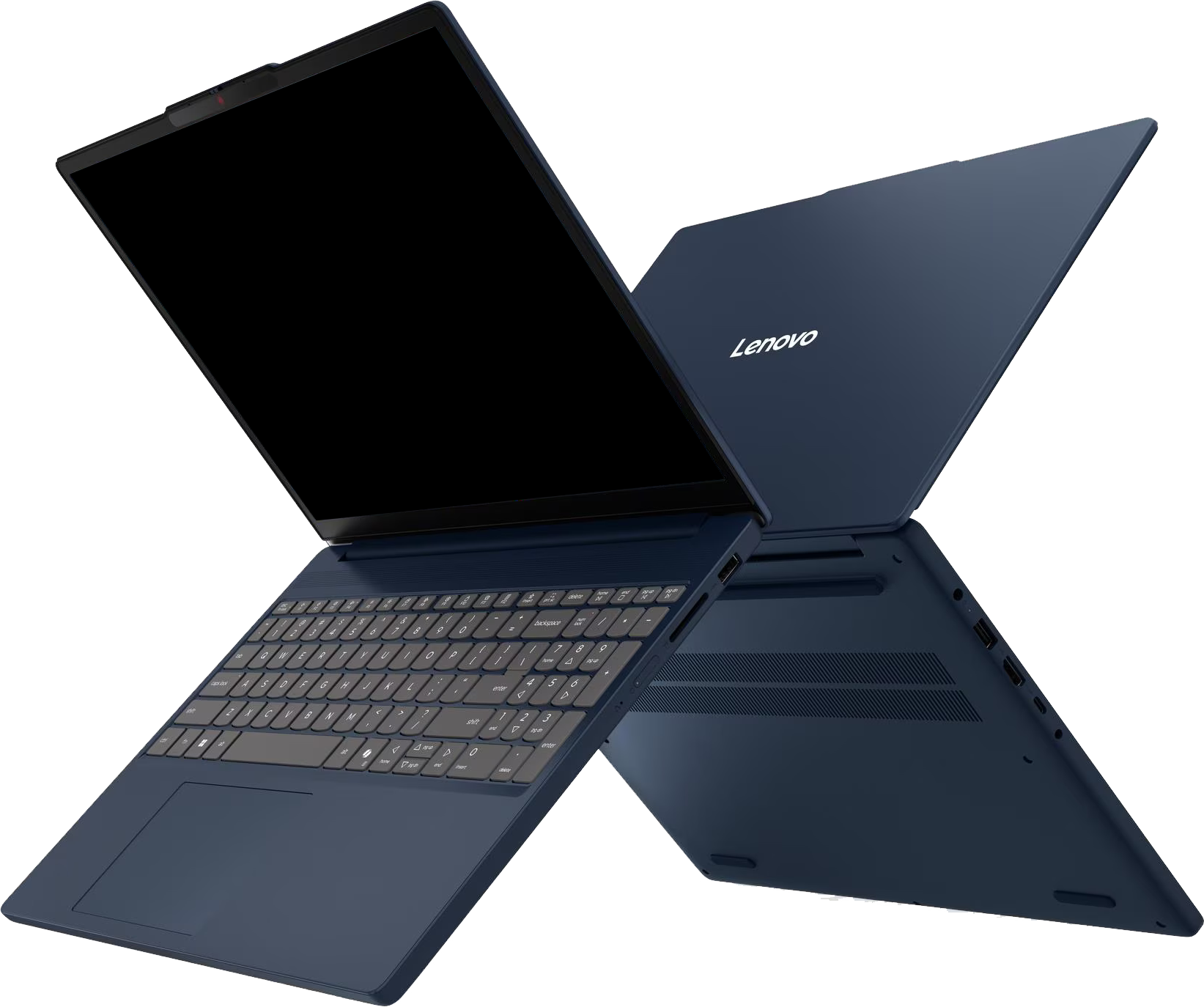LENOVO IdeaPad Slim 3 15IRH10 83K100H9HV Kék Laptop (15,1" WQXGA OLED/Core i5/24GB/512 GB SSD/NoOS)