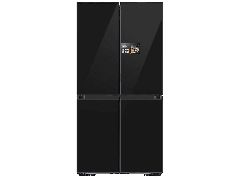 Samsung RM90F67CECEO Funkcje AI Auto Open Pełny No Frost 185,3cm Kostkarka Zdalne sterowanie Grafitowe szkło