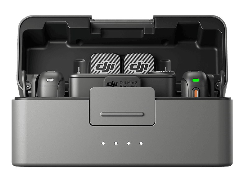 DJI Mic 3 (2XTX + 1XRX Charging Case) Tonaufnahmesystem