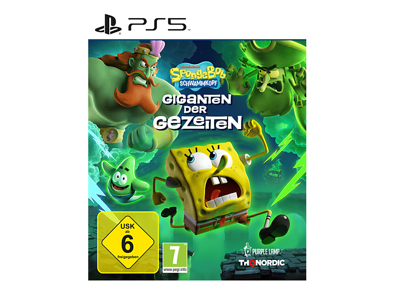 SpongeBob Schwammkopf: Giganten der Gezeiten - PlayStation 5 [Deutsch]