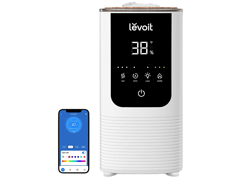 Levoit OasisMist 450S Higrostat 4,5l 40m2