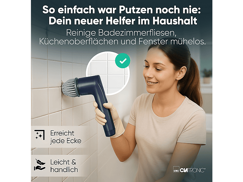 Clatronic ERB 3815 A Reinigungsbürste — Foto 4 von 5