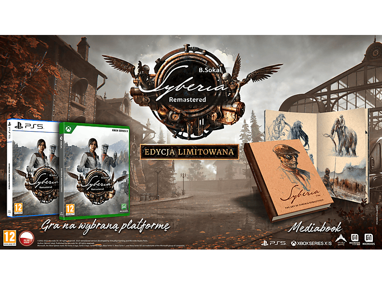 Gra PS5 PLAION Syberia Remastered Limited Edition – zdjęcie 3
