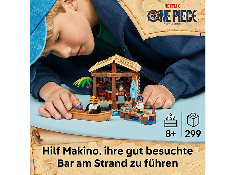 Lego one PIECE 75636 Hütte im Windmühlendorf Bausatz, Mehrfarbig — Foto 2 von 5