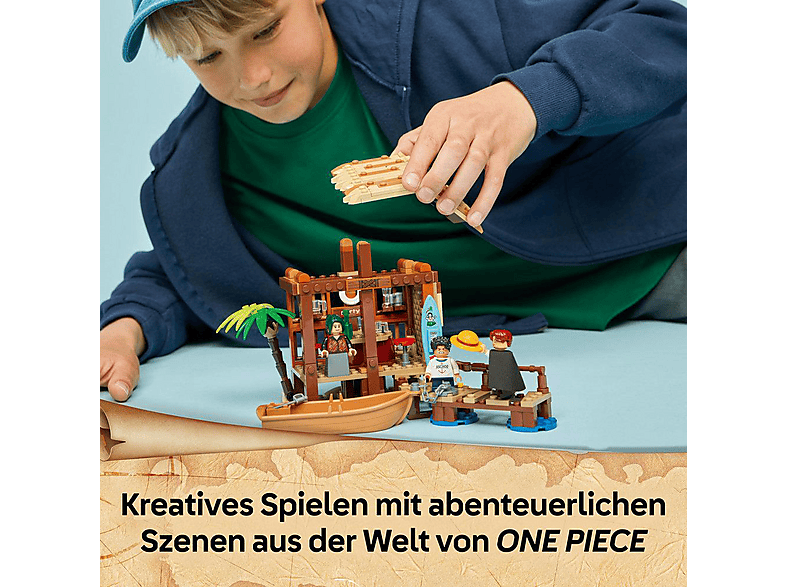 Lego one PIECE 75636 Hütte im Windmühlendorf Bausatz, Mehrfarbig — Foto 3 von 5