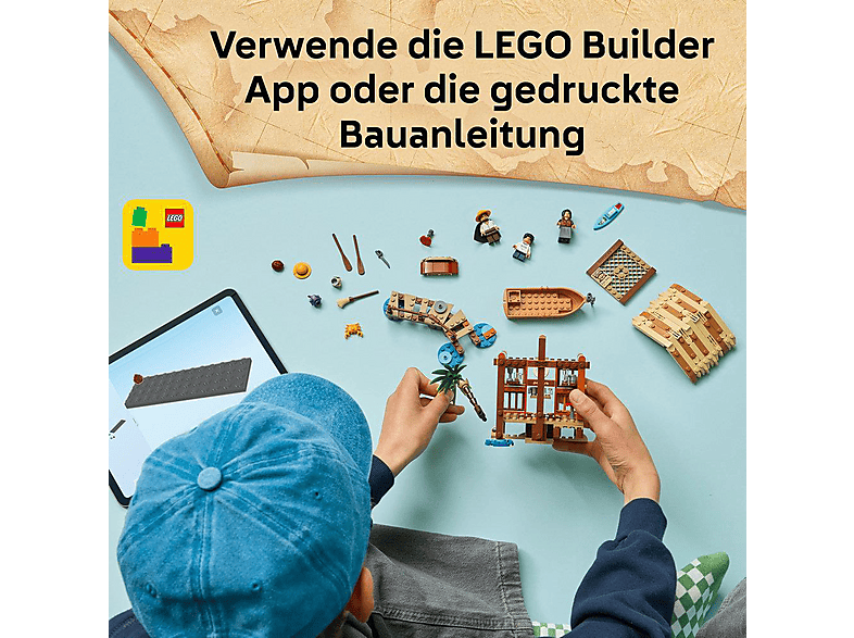 Lego one PIECE 75636 Hütte im Windmühlendorf Bausatz, Mehrfarbig — Foto 5 von 5