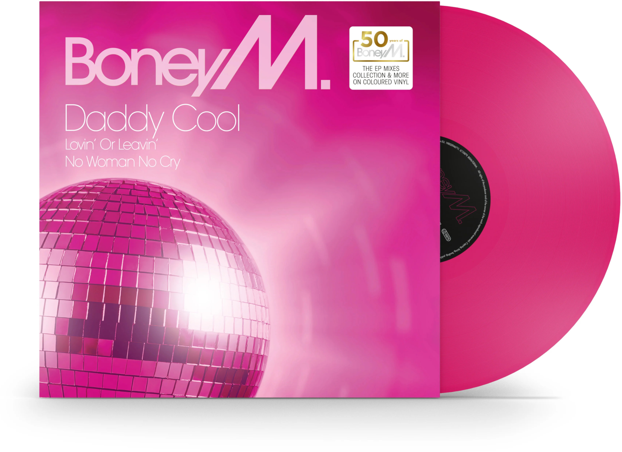 Boney M. - Daddy Cool (Pink Vinyl) (Vinyl EP (12"))