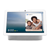 MediaMarkt GOOGLE NEST Hub Max Chalk Slimme speaker met spraakbesturing Beige aanbieding