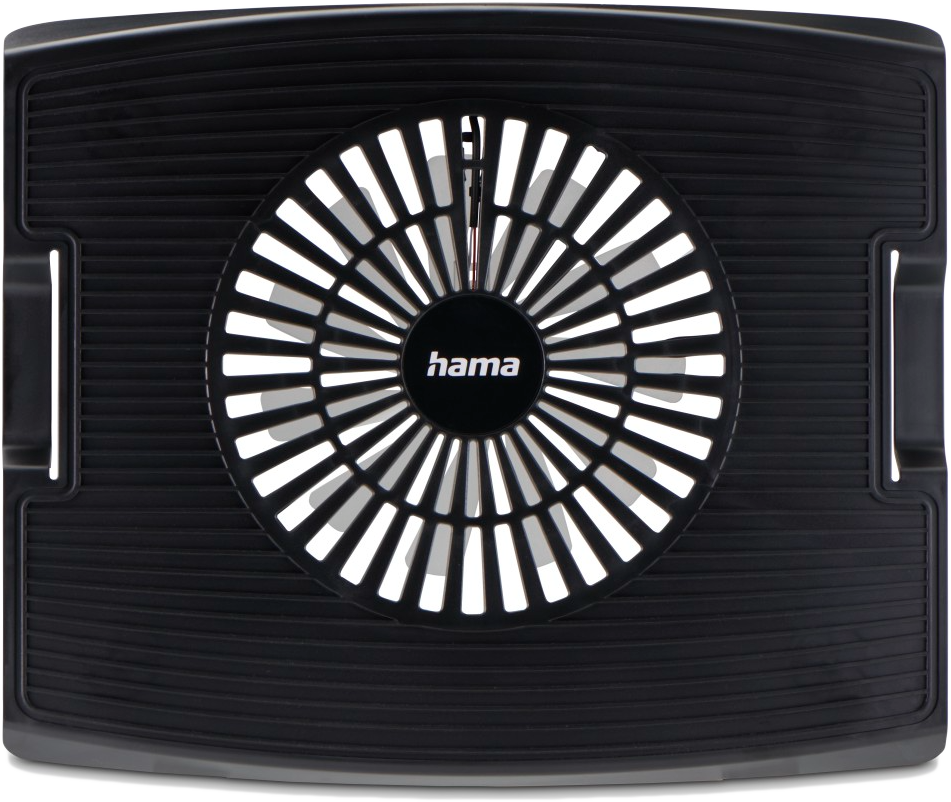 HAMA Wave Notebook hűtő, max 15,6", fekete (126810)