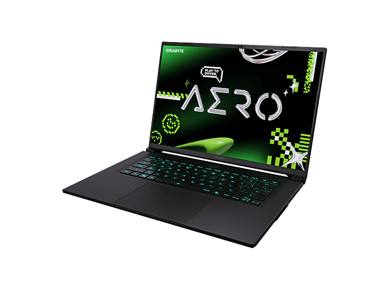 GIGABYTE Aero X16 1WH93DEC64AH Laptop, 16 Zoll, WQXGA, AMD Ryzen AI 7 350, 32 GB, 2 x 16 GB, Windows 11 Home, GeForce RTX™ 5070 — Foto 2 von 5