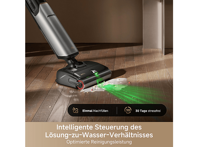 MOVA X4 Plus Nass-/Trockensauger, Akkubetrieb