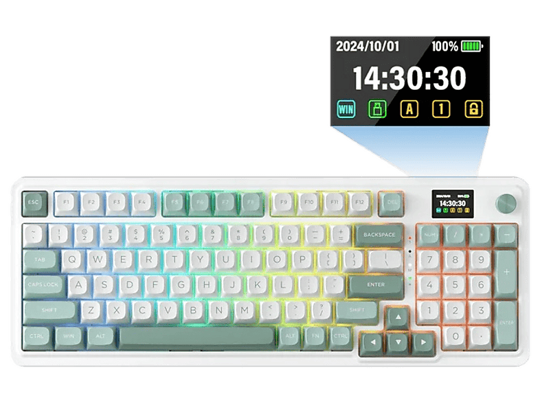 Klawiatura REDRAGON K719WG-RGB-PRO Galatin Pro