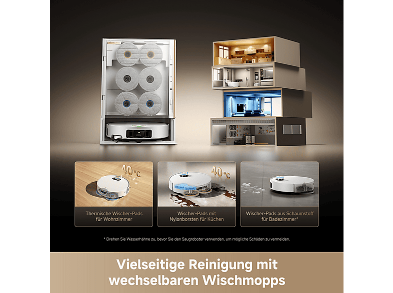 Thumbnail - DREAME Matrix 10 Ultra White Saugroboter