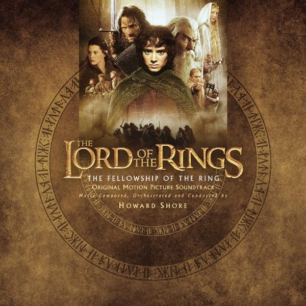 Filmposter für Der Herr der Ringe: Die Gefährten. Zeigt mehrere Charaktere aus dem Film.