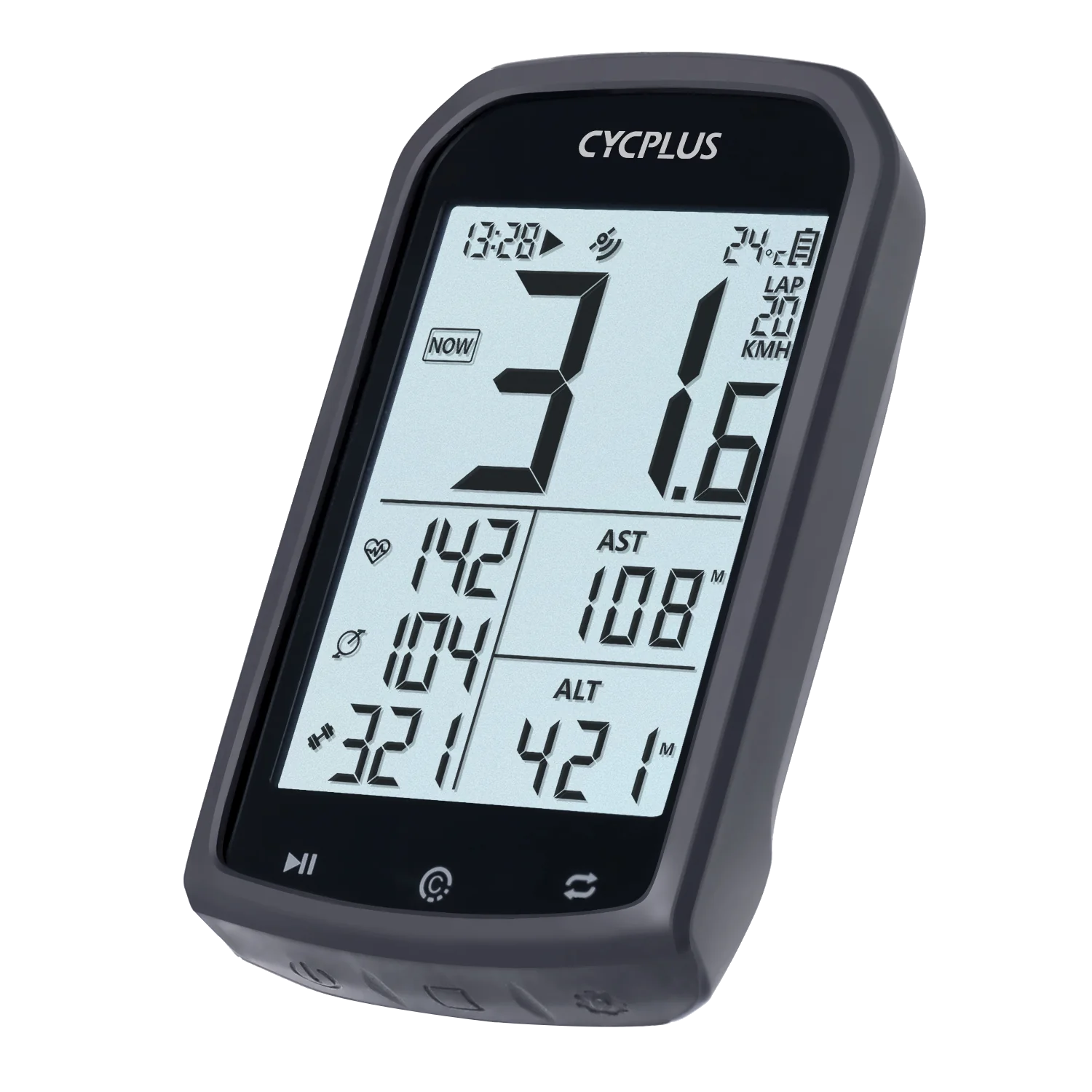 CYCPLUS M1 kerékpár computer, GPS