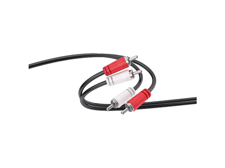 Cable audio - ISY IAU-1019, 1.5 m, Negro