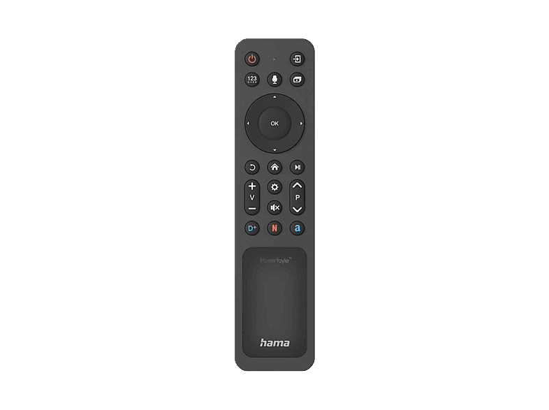Mando a distancia - Hama Remote Control V Samsung Solar, Para Samsung, Carga solar, Negro