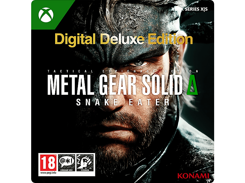 Xbox Series X S METAL GEAR SOLID Δ: SNAKE EATER Digital Deluxe Ed. (Código de descarga)
