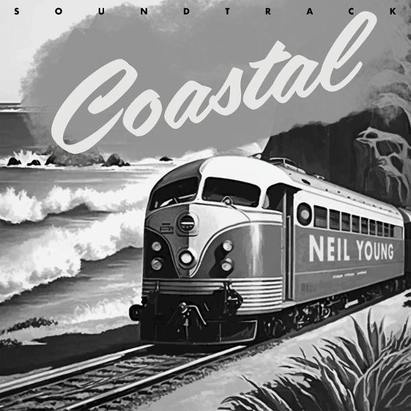 Az album borítóján egy vonat látható a síneken a part közelében. Hullámok csapódnak. Az album címe: 'Coastal' Neil Young előadásában.