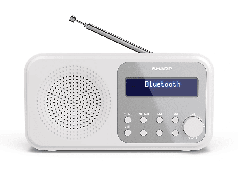 Sharp Tokyo DR-P420 Radio FM DAB+ Bluetooth Biały
