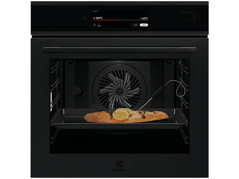 Electrolux 800 SteamPro EOB9S3ST Funkcje AI MealAssist Termoobieg Czarny mat
