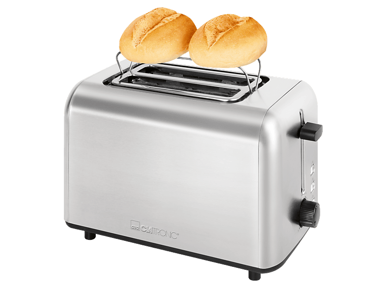 Clatronic TA 3822 Toaster (Edelstahl, 750 Watt, Schlitze: 2) — Foto 3 von 5