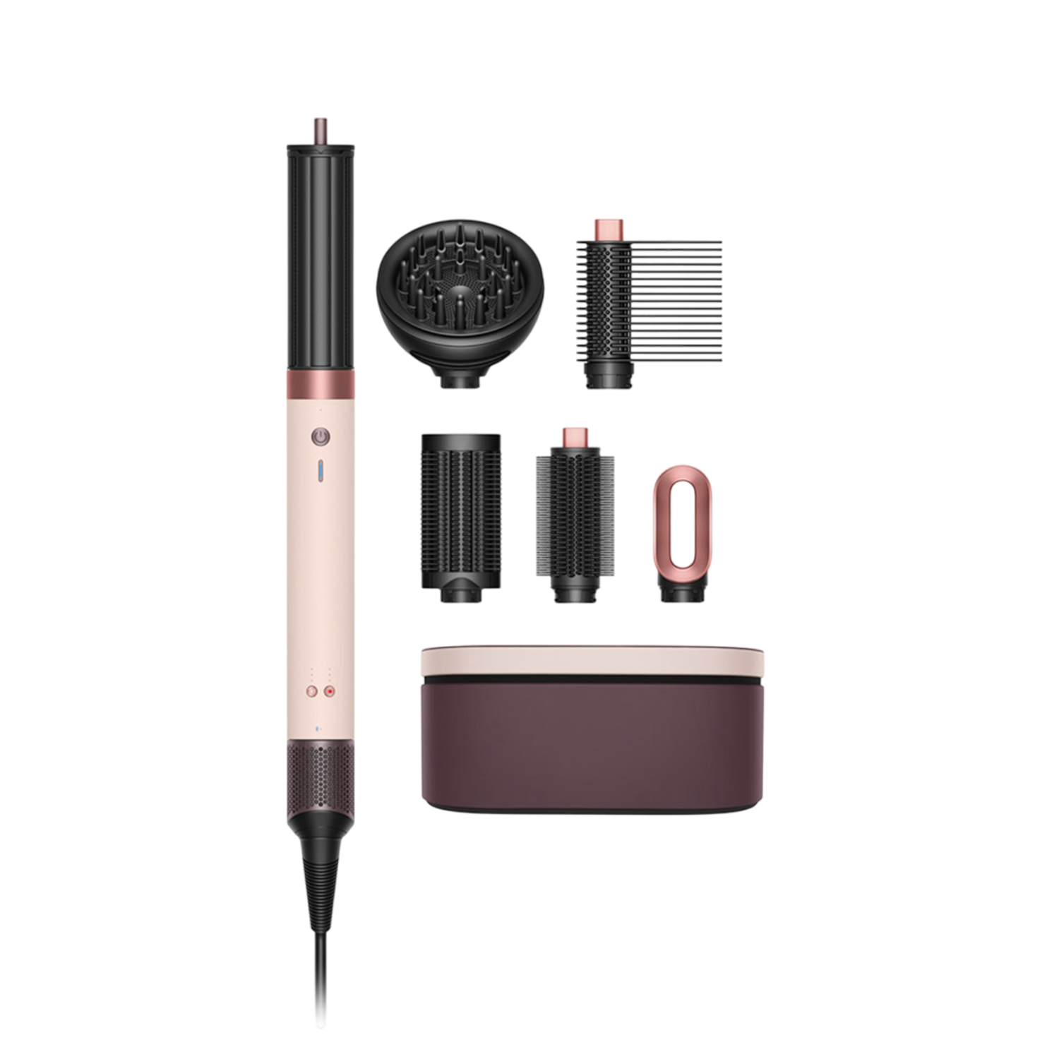 Dyson Airwrap Co-anda 2x Curly + Coily - Ceramic Pink Multistyler Roze