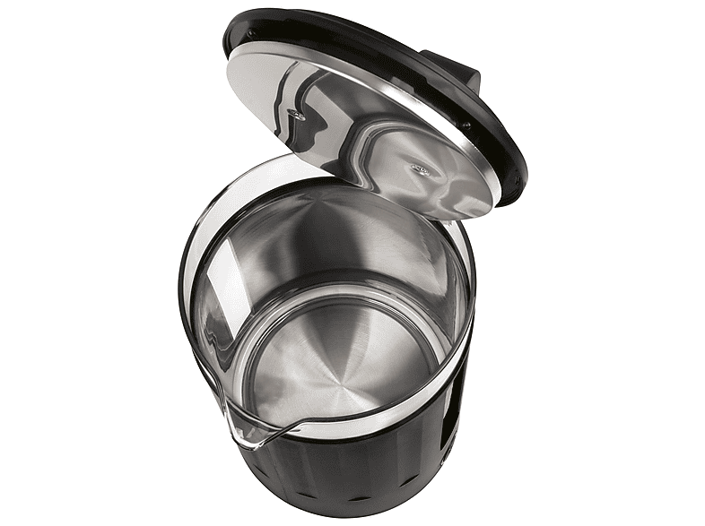Clatronic WK 3837 G Wasserkocher (Schwarz, 1.7 l, 2200 Watt) — Foto 2 von 2