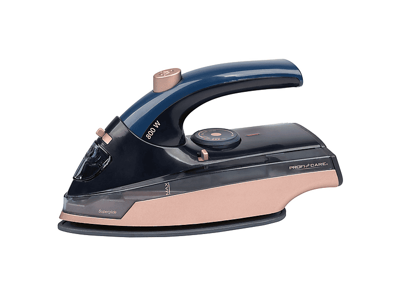 Profi Care PC-DB 3125 Reise Dampfbügeleisen (800 Watt, Blau/Rose)