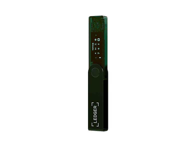 LEDGER Nano X, Smaragdgrün Hardware-Wallet