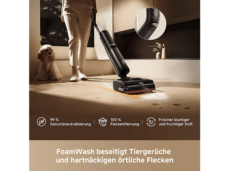DREAME H15 Pro Foam Wash Nass-/Trockensauger, Akkubetrieb