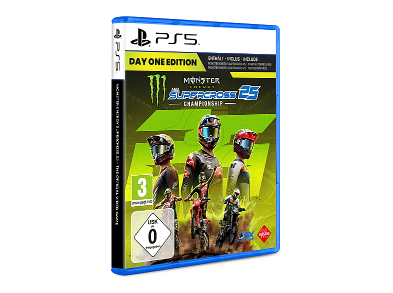 Monster Energy Supercross 25 - The Official Video Game Day One Edition [PlayStation 5]