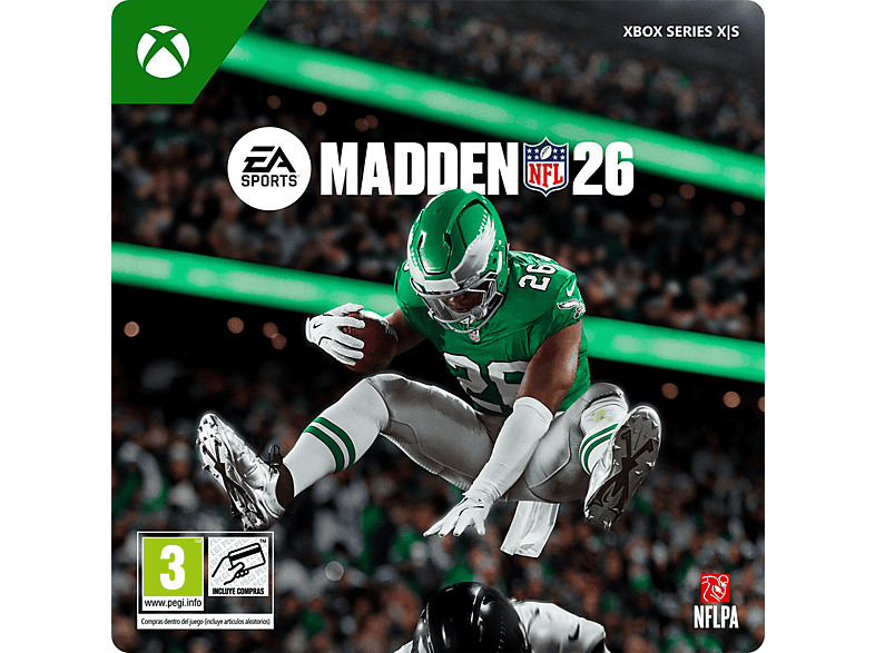 Xbox Series X S Madden NFL 26: Ed. Estandar (Código de descarga)