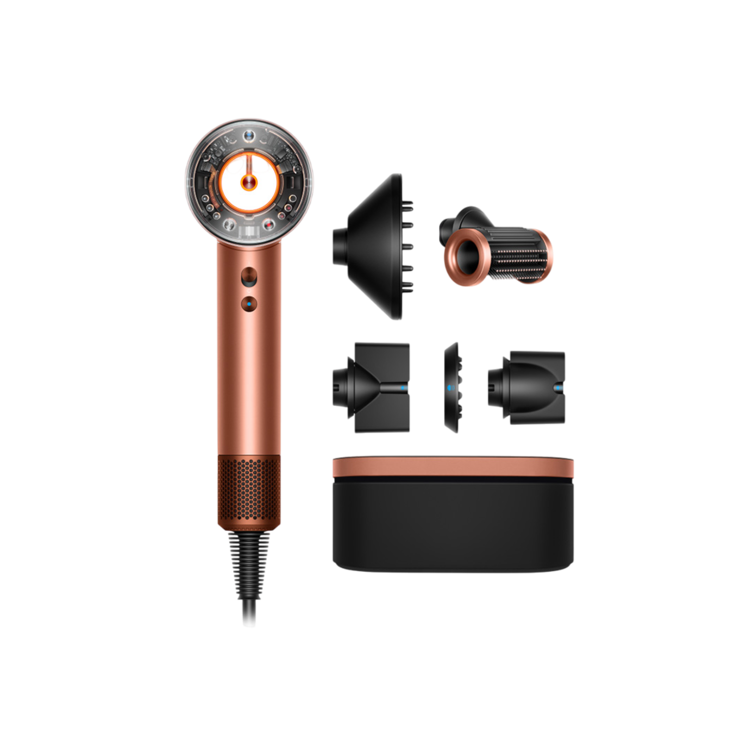 Dyson Supersonic Nural Curly + Coily - Amber Silk Föhn Roze