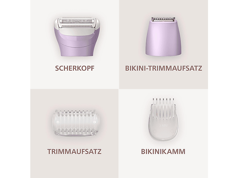 Thumbnail - PHILIPS BRL138/00 Series 6000 Lady Shaver, Violett