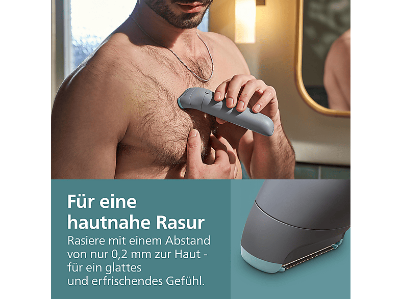 Thumbnail - PHILIPS BG3480/15 Series 3000 3000, Bodygroomer, Grau