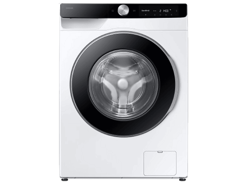 Lavadora carga frontal - Samsung WW90DG6G94LKU3, 9 kg, 1400 rpm, 22 Programas, Autodosificación, Fondo Reducido, Blanco