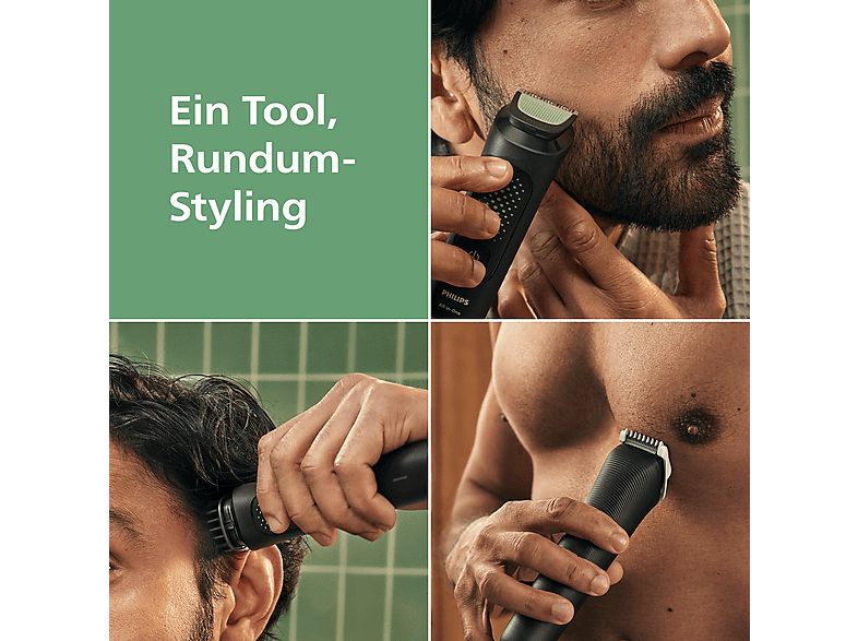 Thumbnail - PHILIPS MG3946/15 All-in-One 3000 Series 9-in-1 Series, Multifunktionstrimmer, Schwarz