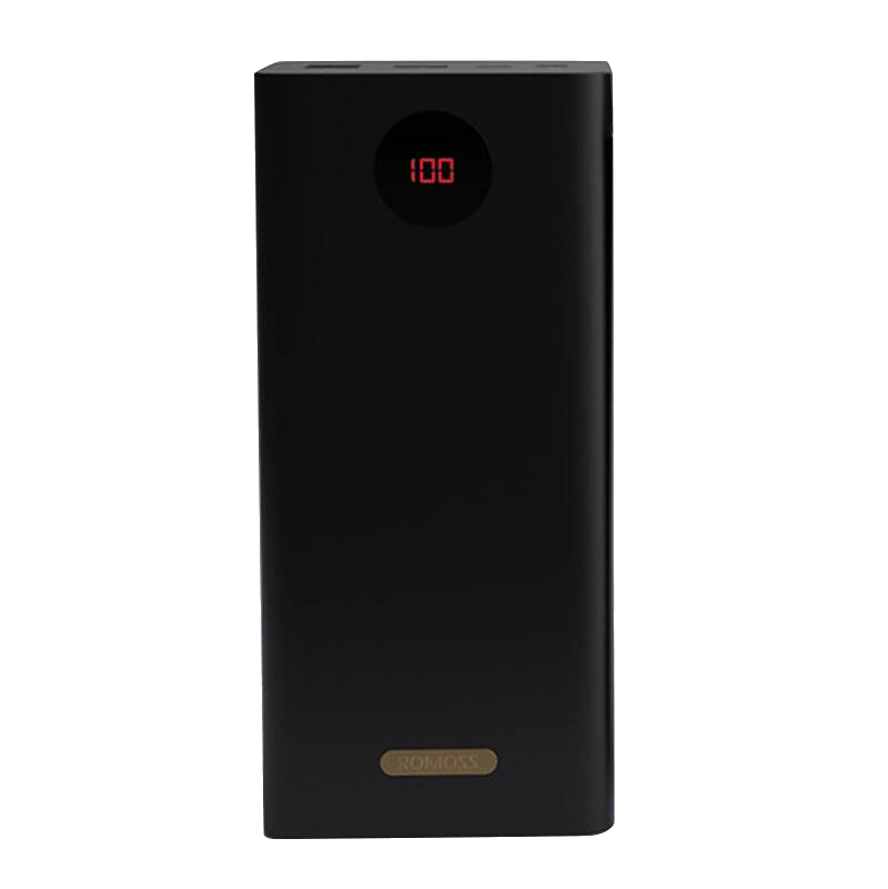 ROMOSS PEA60 powerbank 60.000mAh, QC PD, 18W, fekete (PEA60-152-2142)