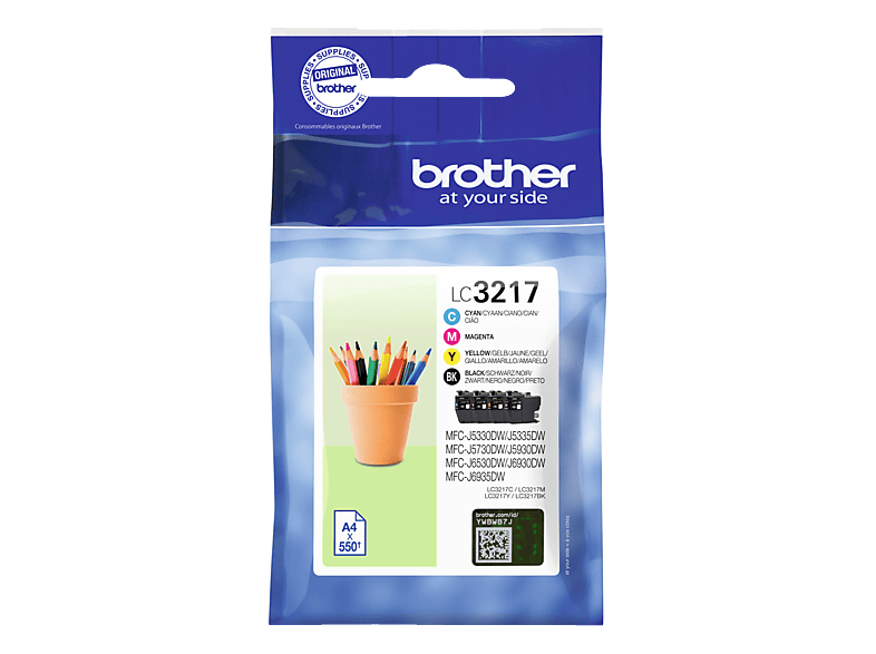 Brother LC3217 Cartridge 4-Pack