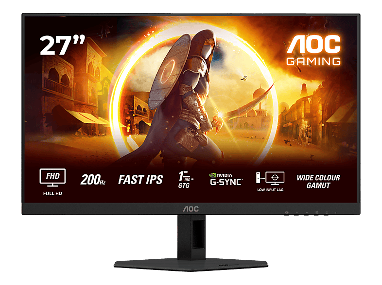 MediaMarkt, Aoc 27G4hre 27 Full-Hd Gaming Monitor, 1 Ms Reaktionszeit, 200 Hz, Gaming & VR, PC Gaming, Gaming Monitore, 27G4HRE