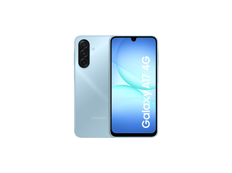 Móvil - Samsung Galaxy A17 LTE, Azul, 128 GB, 4 GB RAM, 6.7", FHD+ Super AMOLED, Mediatek G99 Octa-core, 5000 mAh, Android 15