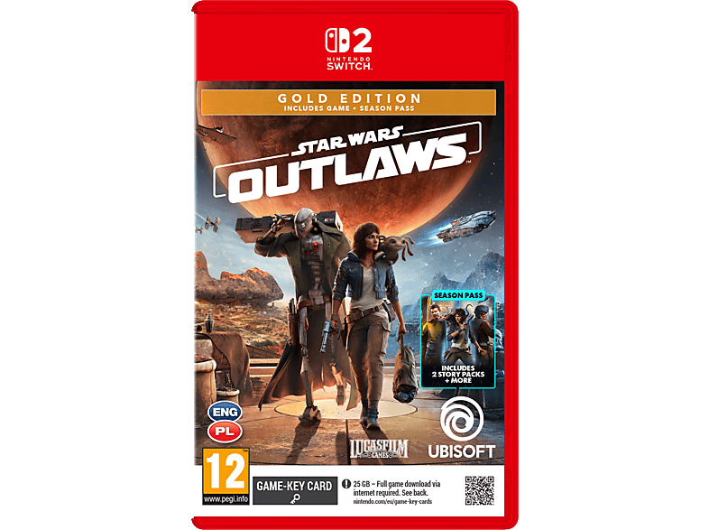 Star Wars Outlaws Edycja Gold Gra na Nintendo Switch 2
