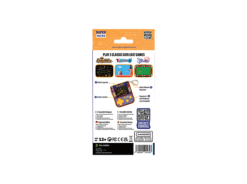 Blaze Entertainment HMT Super Micro - BurgerTime Keychain Gamer; HMT Super Micro----Speilkonsole — Foto 5 von 5