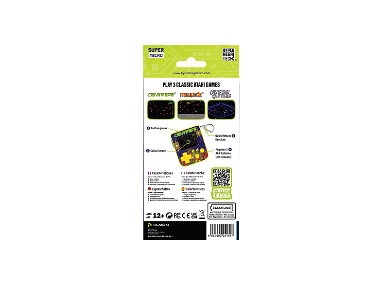 Blaze Entertainment HMT Super Micro - Centipede Keychain Gamer; HMT Super Micro----Speilkonsole — Foto 5 von 5