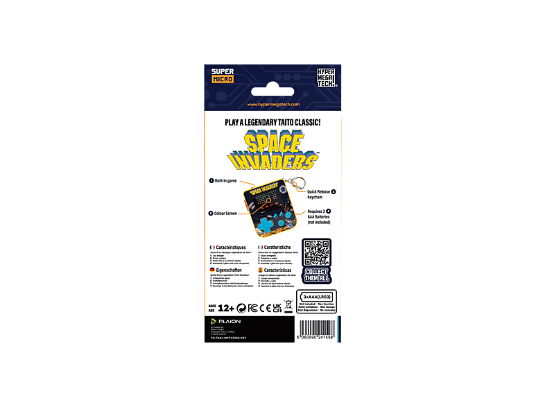Blaze Entertainment HMT Super Micro - Space Invaders Keychain Gamer; Speilkonsole----HMT Super Micro — Foto 5 von 5