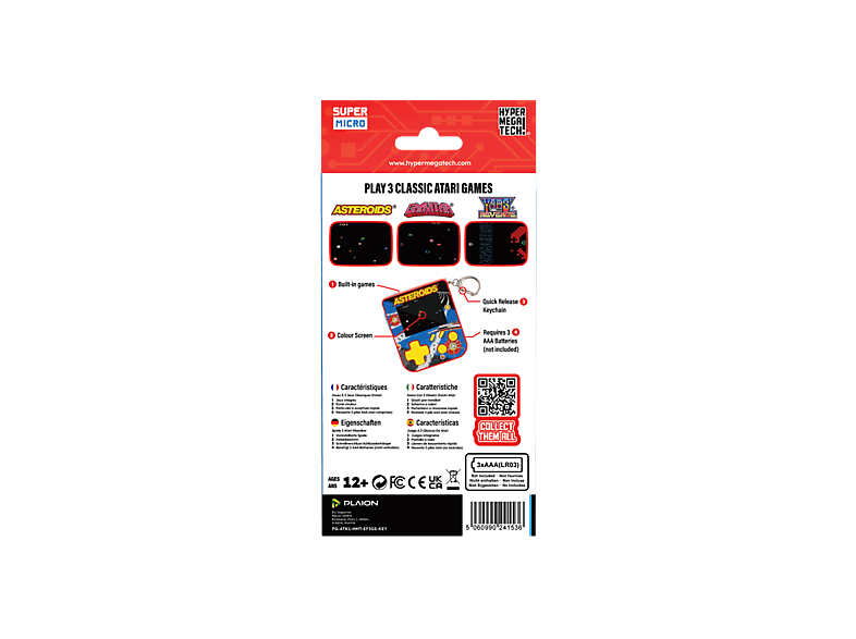 Blaze Entertainment HMT Super Micro - Asteroids Keychain Gamer; HMT Super Micro----Speilkonsole — Foto 5 von 5