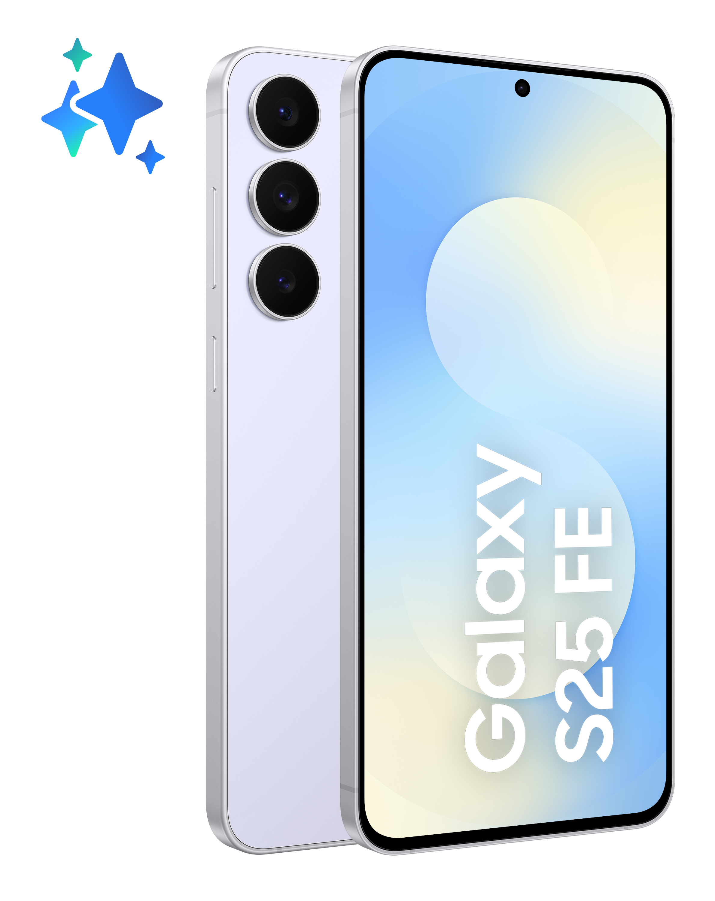 Smartfon z trzema aparatami i ekranem z tekstem. Tło jest czarne.